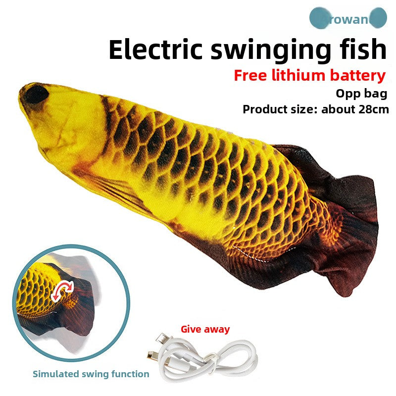 Glowing Charging Swing Fish