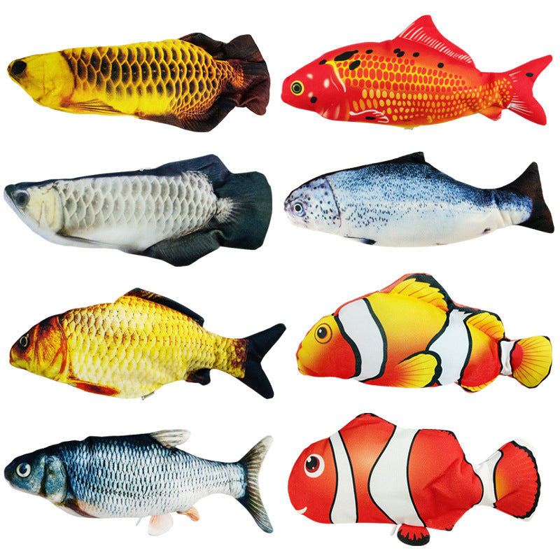 Glowing Charging Swing Fish