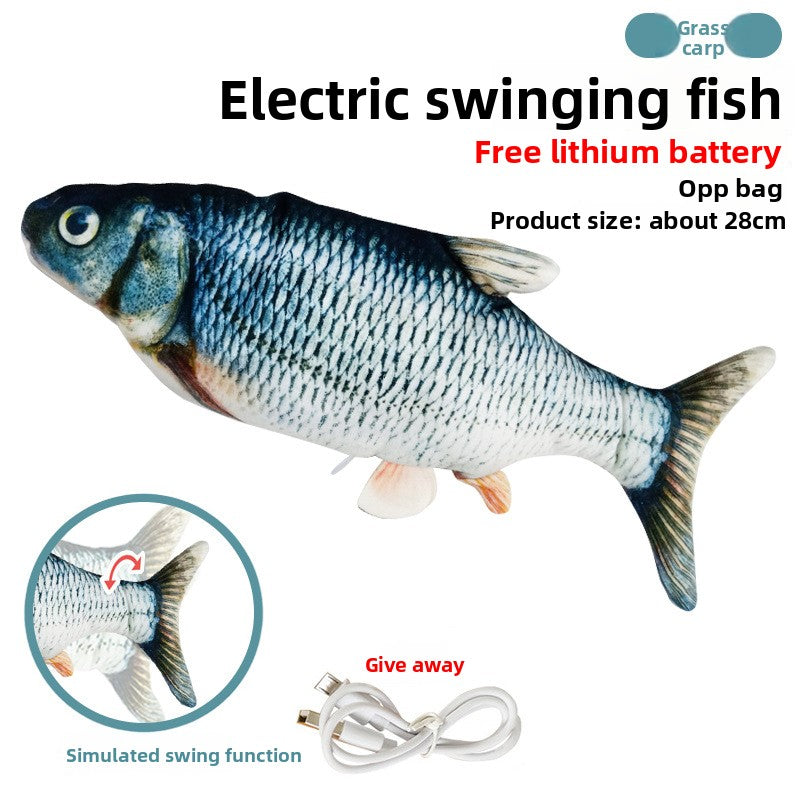 Glowing Charging Swing Fish