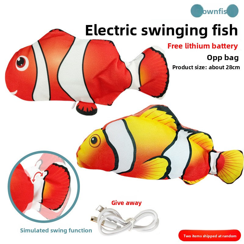 Glowing Charging Swing Fish