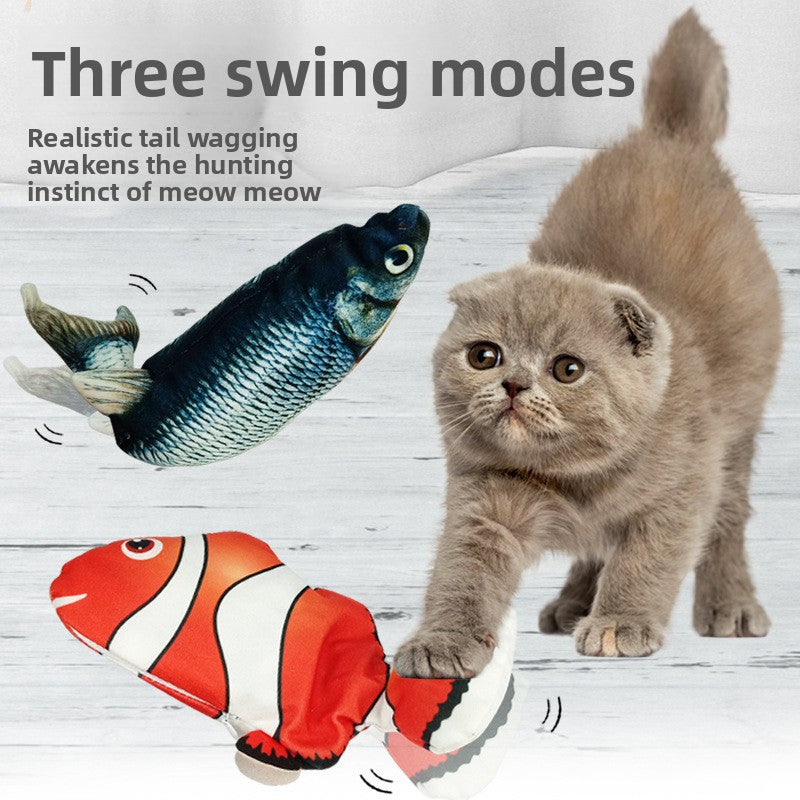 Glowing Charging Swing Fish