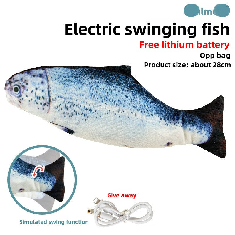 Glowing Charging Swing Fish