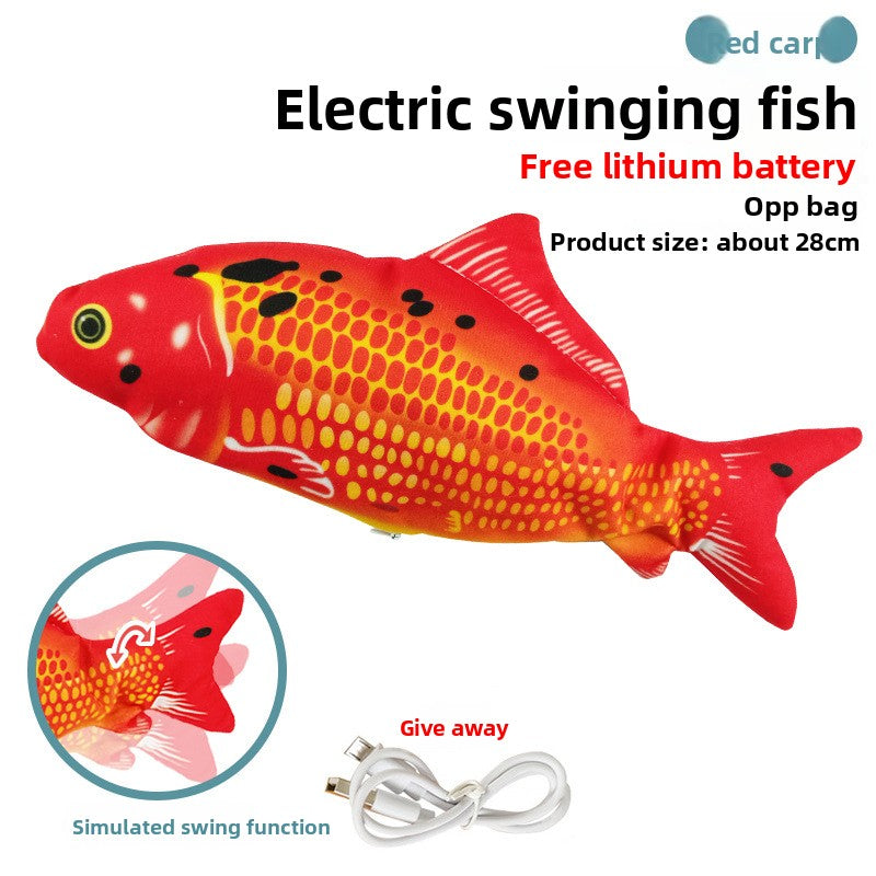 Glowing Charging Swing Fish