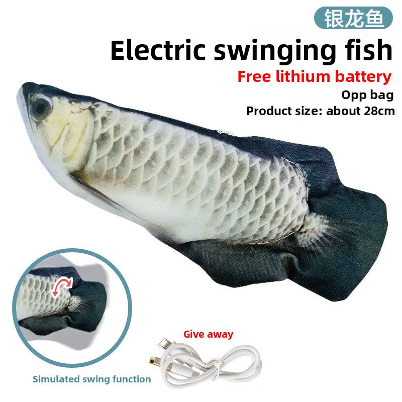 Glowing Charging Swing Fish