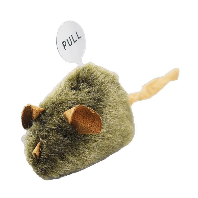 Smart Sensor Plush Squeaky Mouse Cat Toy