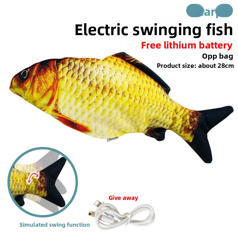 Glowing Charging Swing Fish